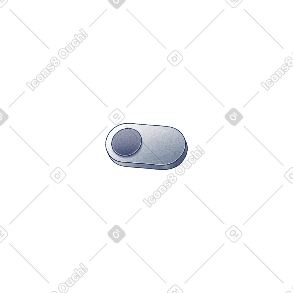Ilustración Botón de cambio en estilo Haze a descargar en PNG y SVG