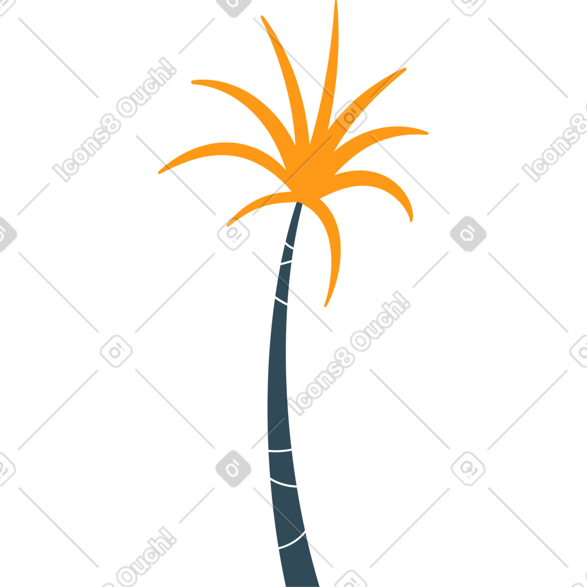 Ilustração de Palma em no estilo Kingdom para baixar em PNG, SVG