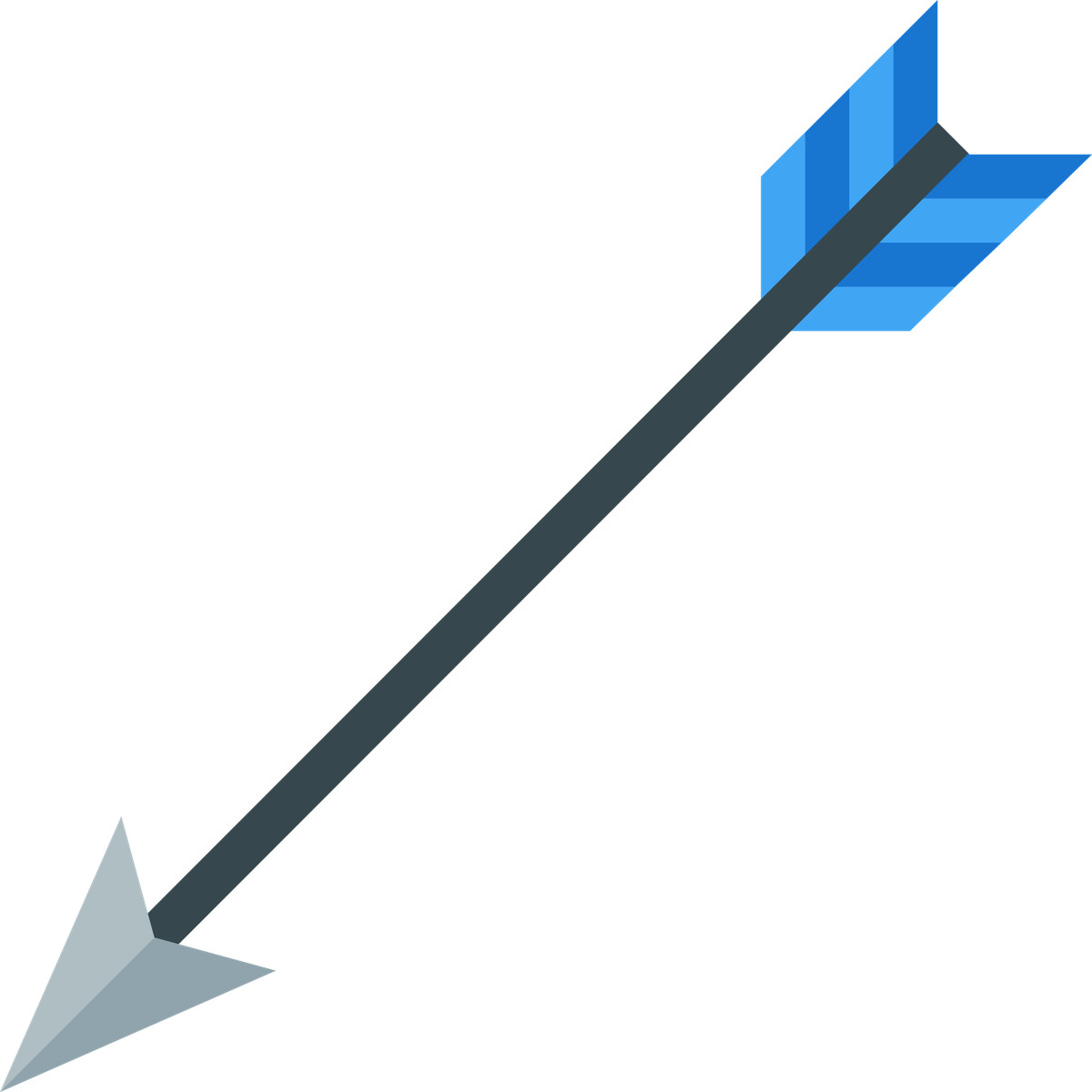 Illustration Arrow dans le style Fogg à télécharger aux formats PNG, SVG