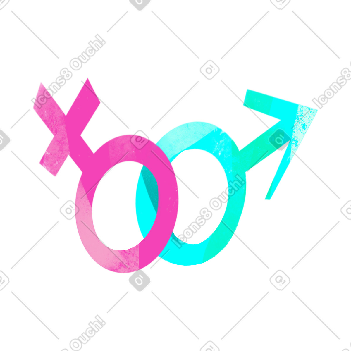下载 Fabulous 风格的 性别 插画，支持 PNG、SVG 格式