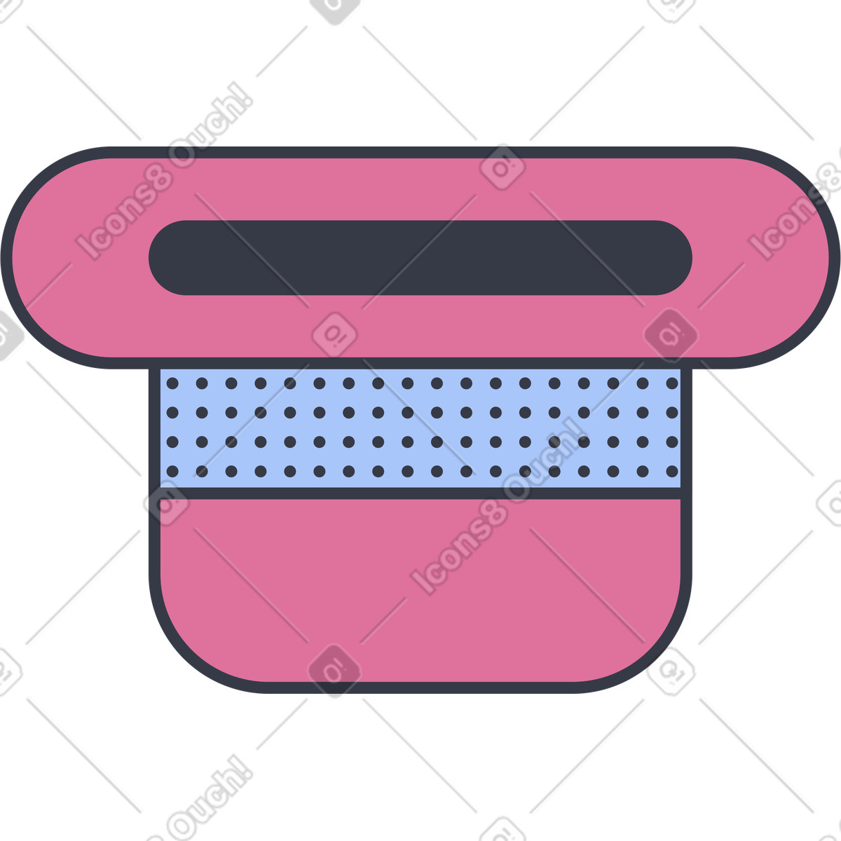 Illustration A dans le style Abstract à télécharger aux formats PNG, SVG