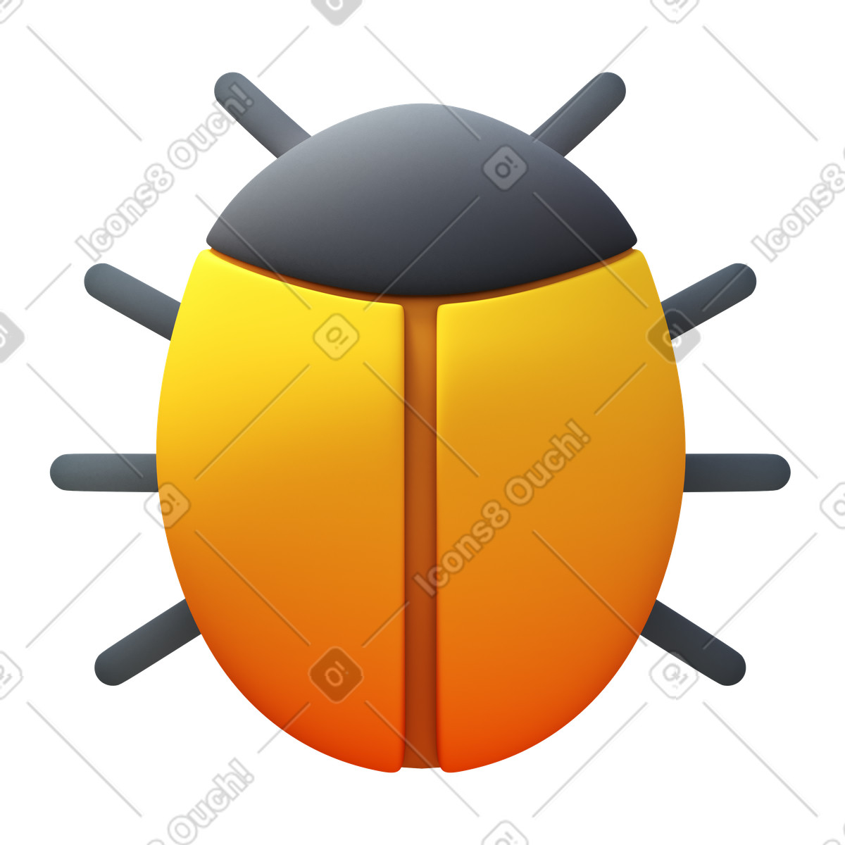 Ilustração de Erro em no estilo 3D Fluency para baixar em PNG, SVG