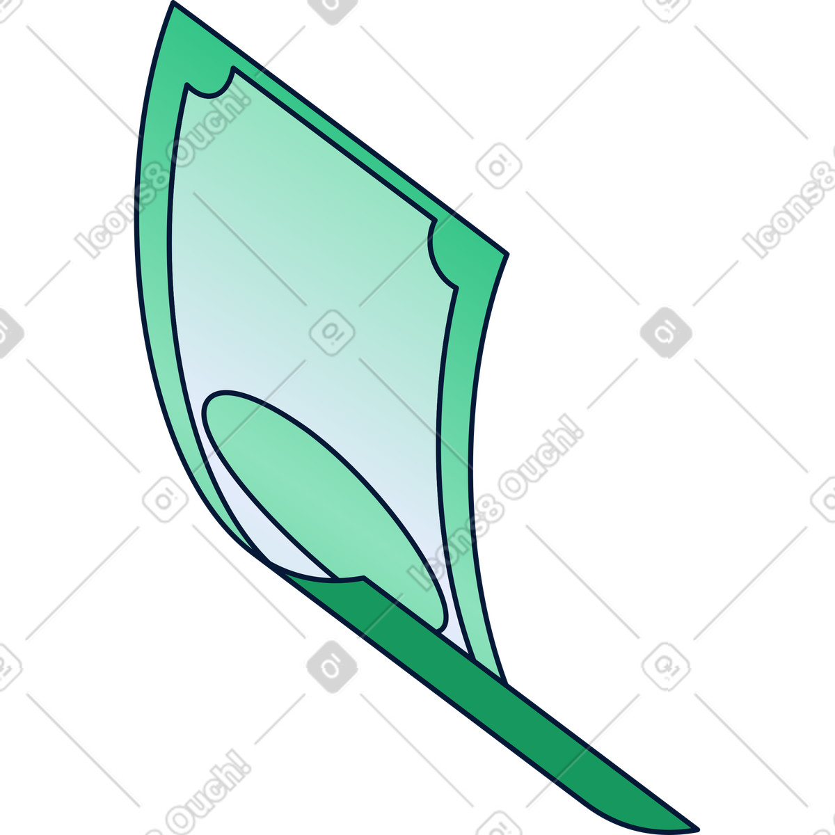 Neat スタイルの 紙幣 のイラストをPNG、SVG形式でダウンロード