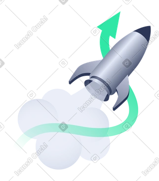 Quick Start, Project Launch Rocket, Startup Acceleration PNG, SVG