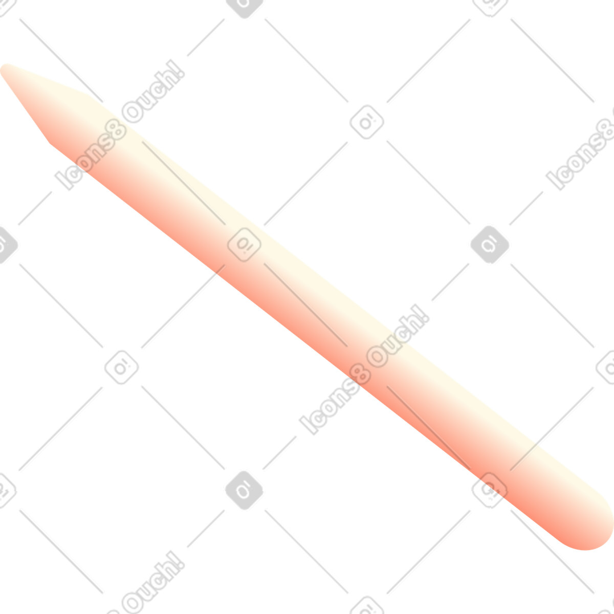 Matita illustrazione in stile Beam scarica in PNG, SVG