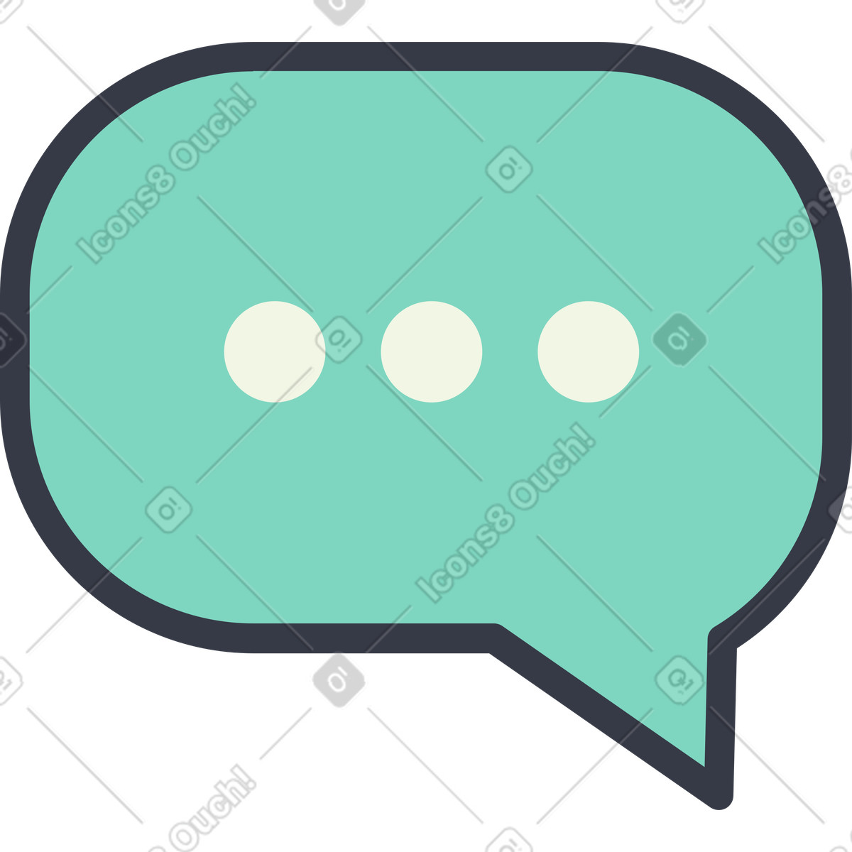 下载 Abstract 风格的 Comment- 动画插图，支持 GIF、Lottie （JSON）、AE 格式