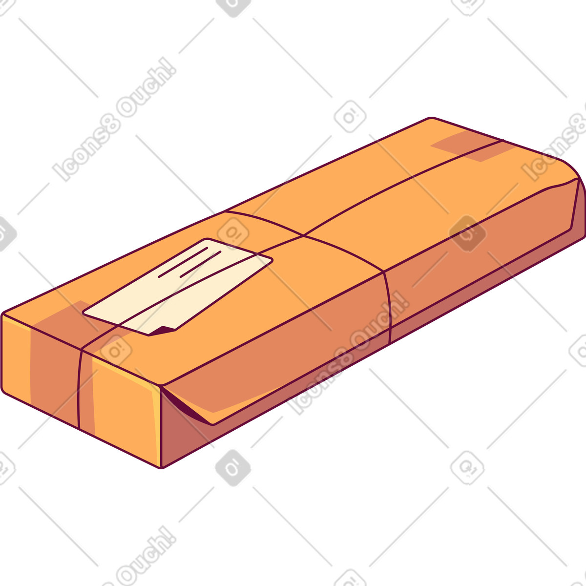 Illustration Paquet dans le style Handy à télécharger aux formats PNG, SVG