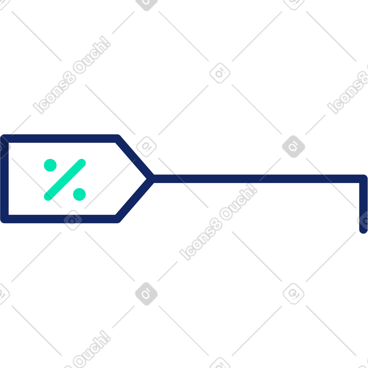 Ilustração de Sale mark em no estilo Cyborg para baixar em PNG, SVG