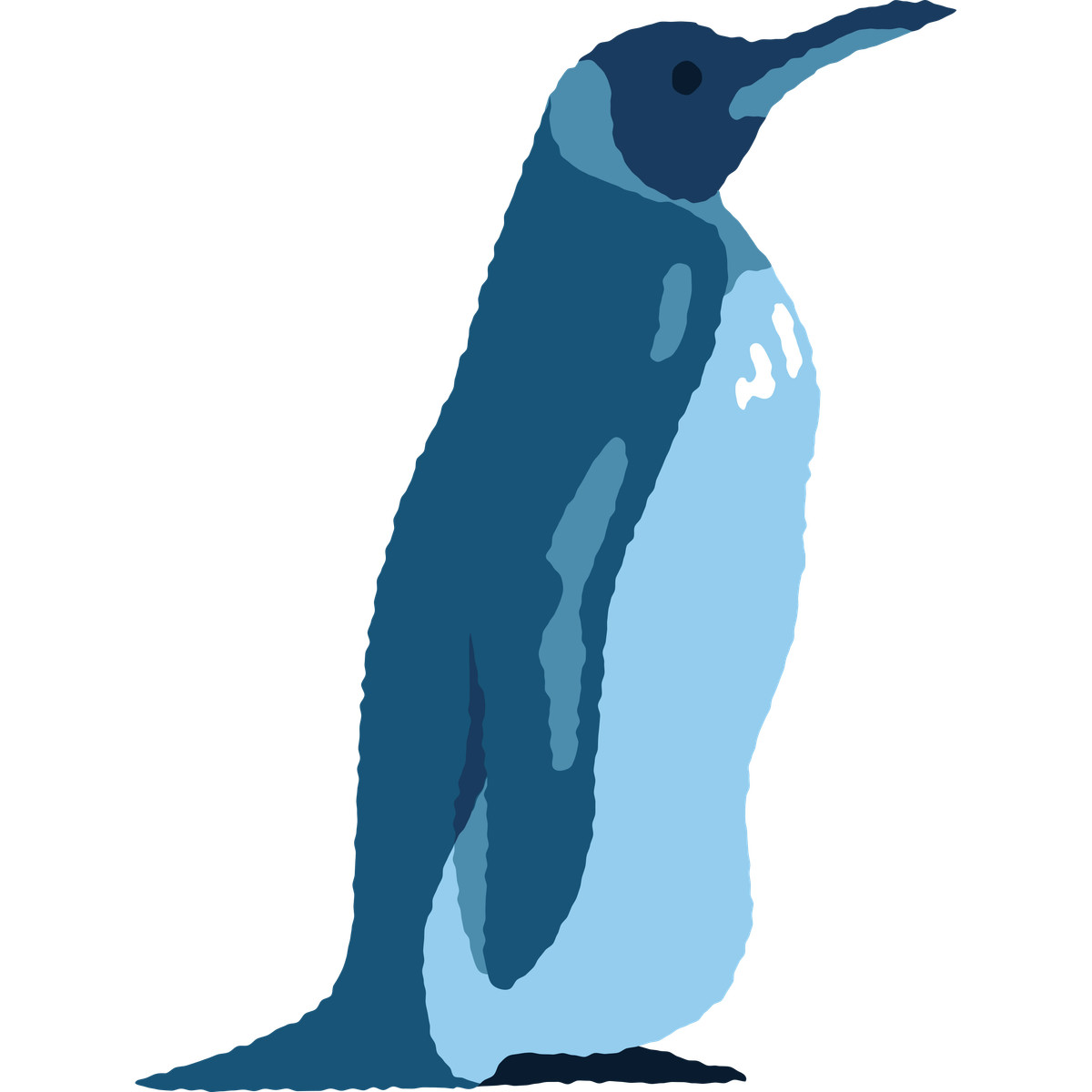 下载 Cherry 风格的 King penguin 插画，支持 PNG、SVG 格式