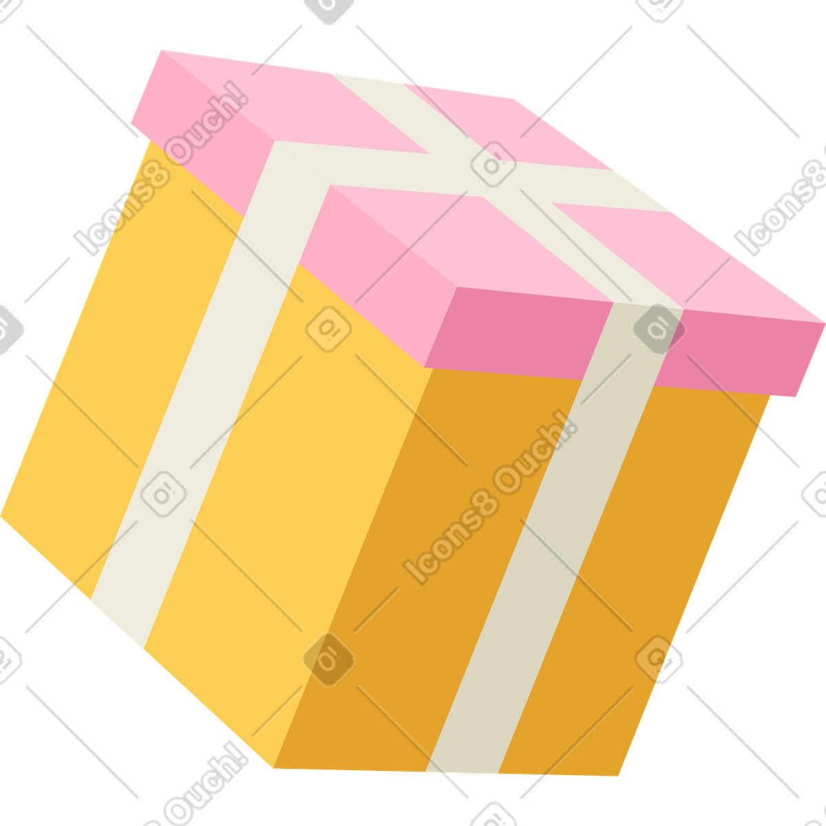 Box illustration in Social style download in PNG, SVG
