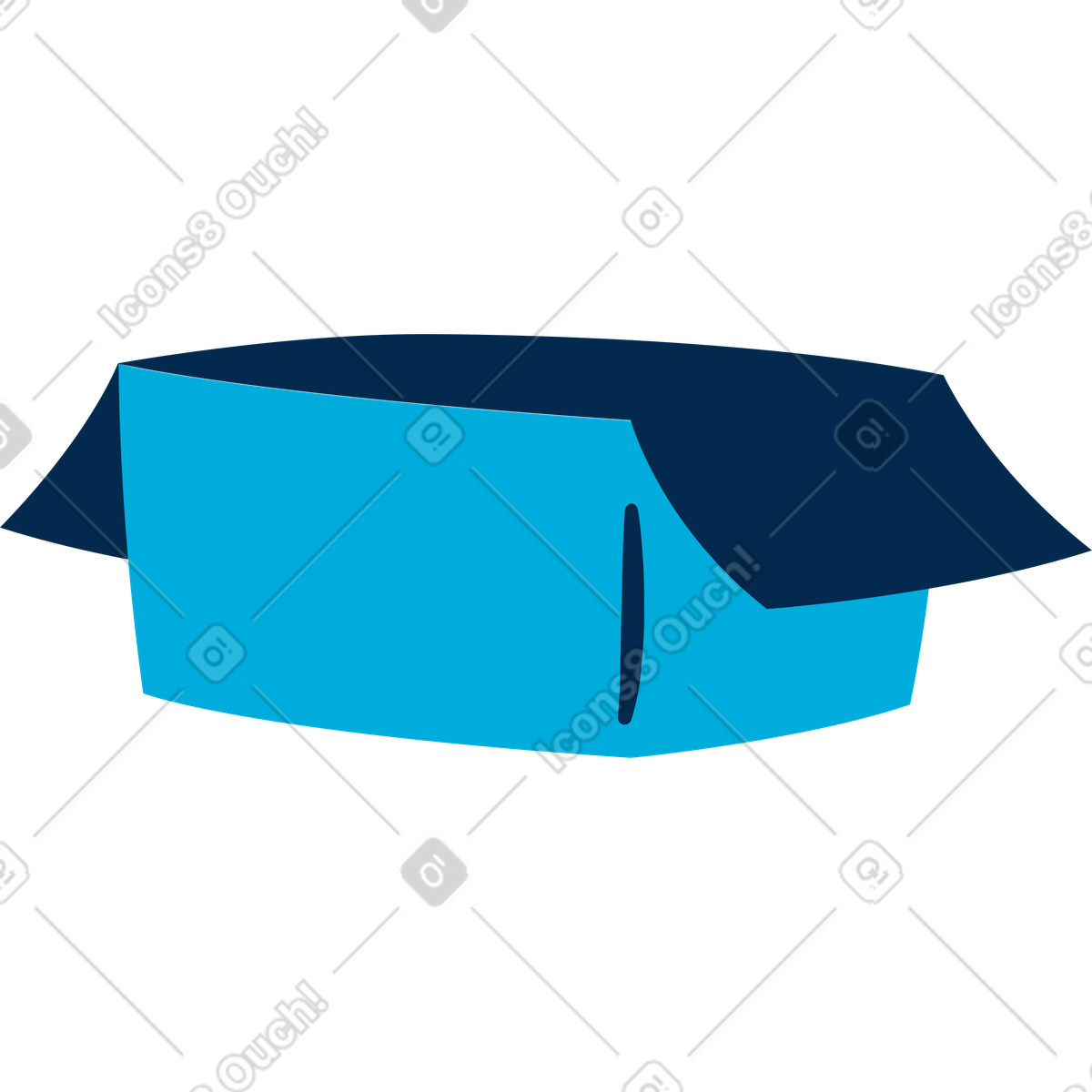Ilustração de Caixa em no estilo Flame para baixar em PNG, SVG