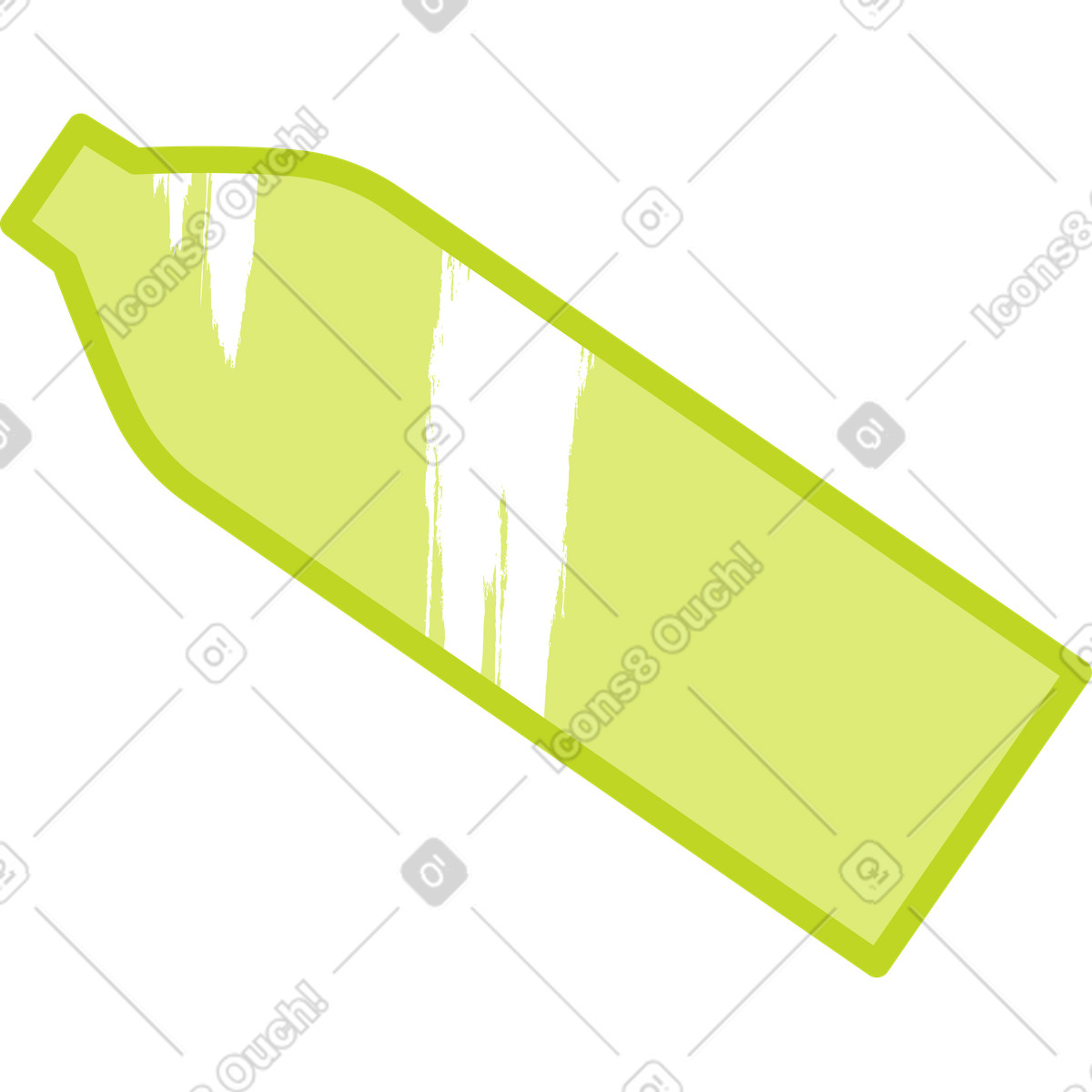 下载 Juicy 风格的 瓶子 插画，支持 PNG、SVG 格式