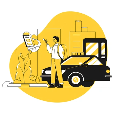 A passenger using a smartphone to make a contactless payment for an Uber ride