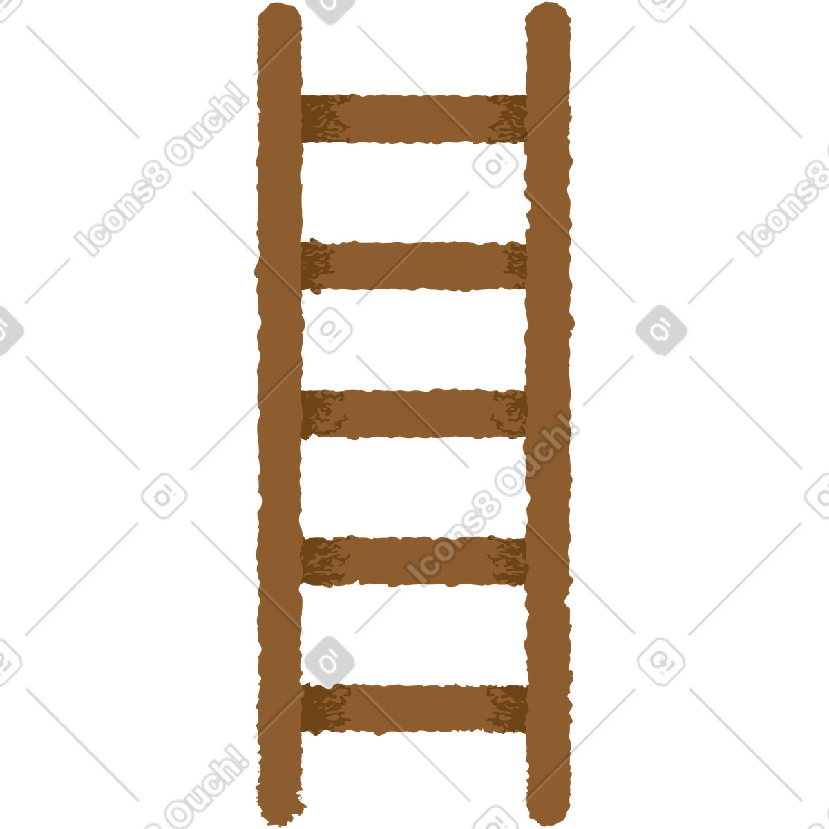下载 Mirage 风格的 梯子 插画，支持 PNG、SVG 格式