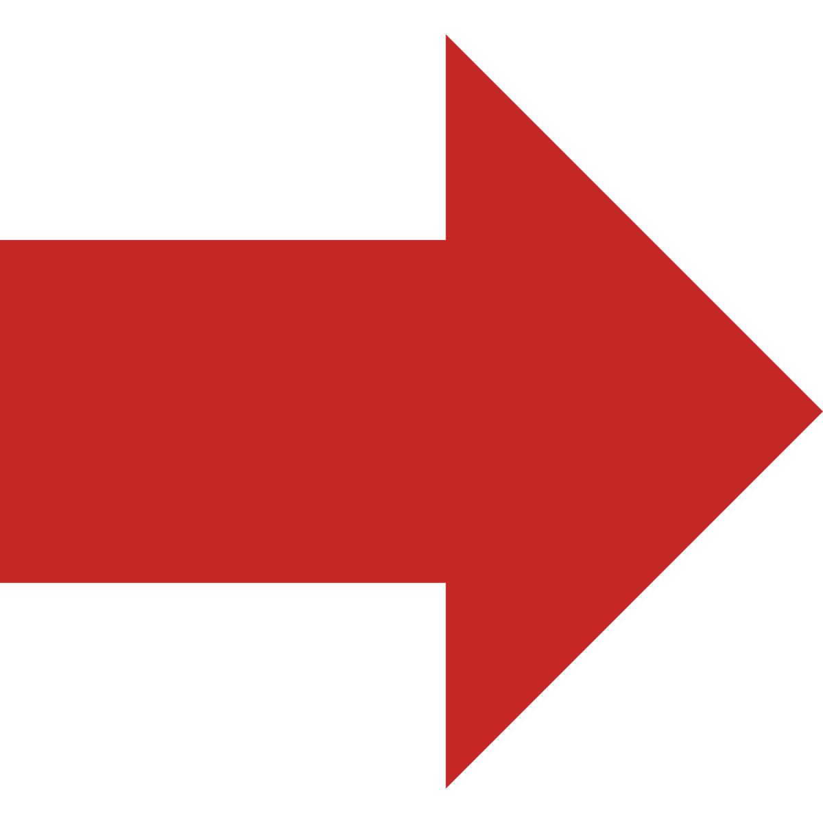 Arrow red illustration in Fogg style download in PNG, SVG