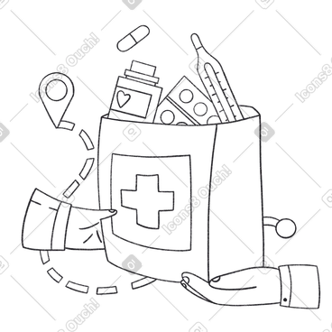 Medicine clipart image in PNG, SVG, GIF formats