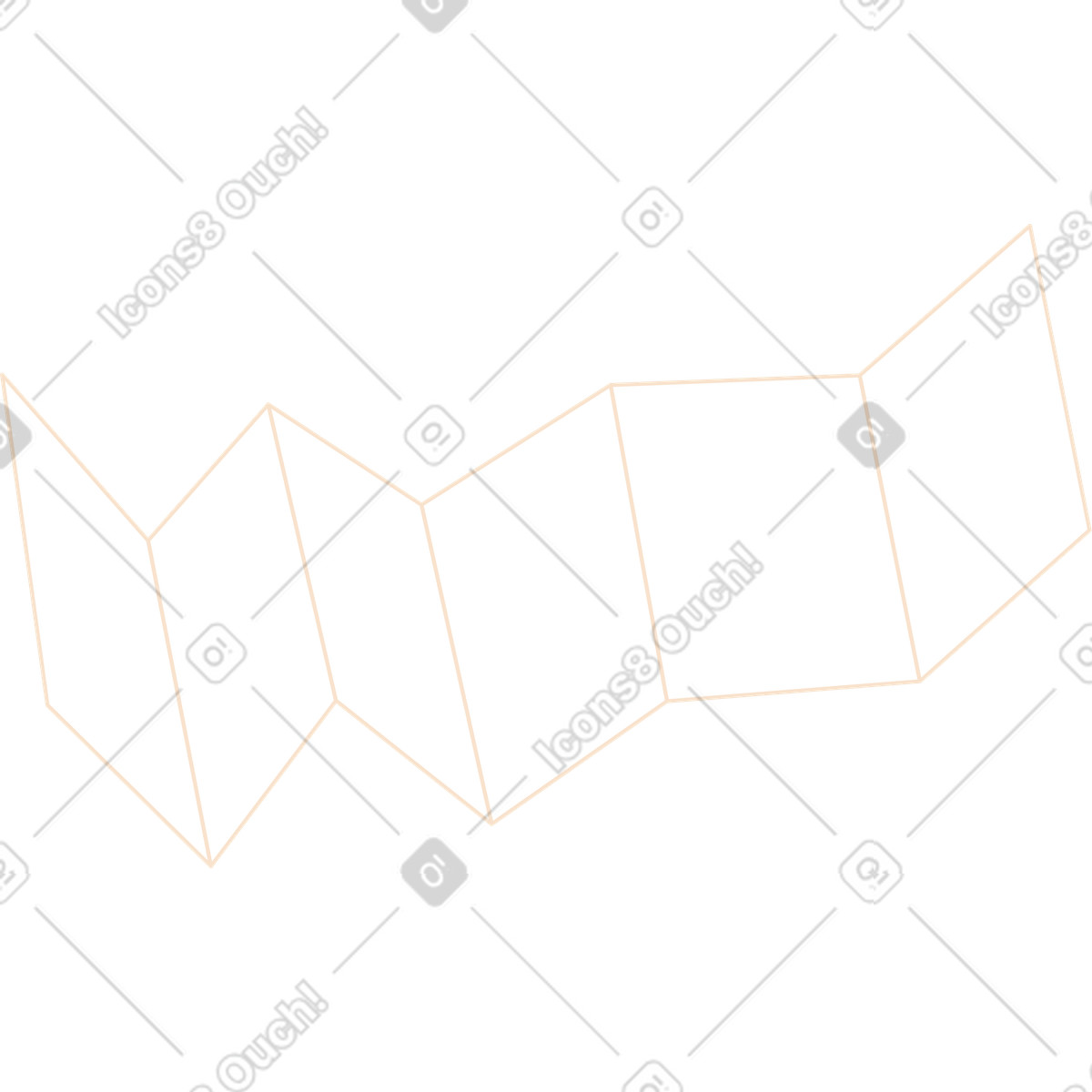 Folks スタイルの 紙の地図 のイラストをPNG、SVG形式でダウンロード