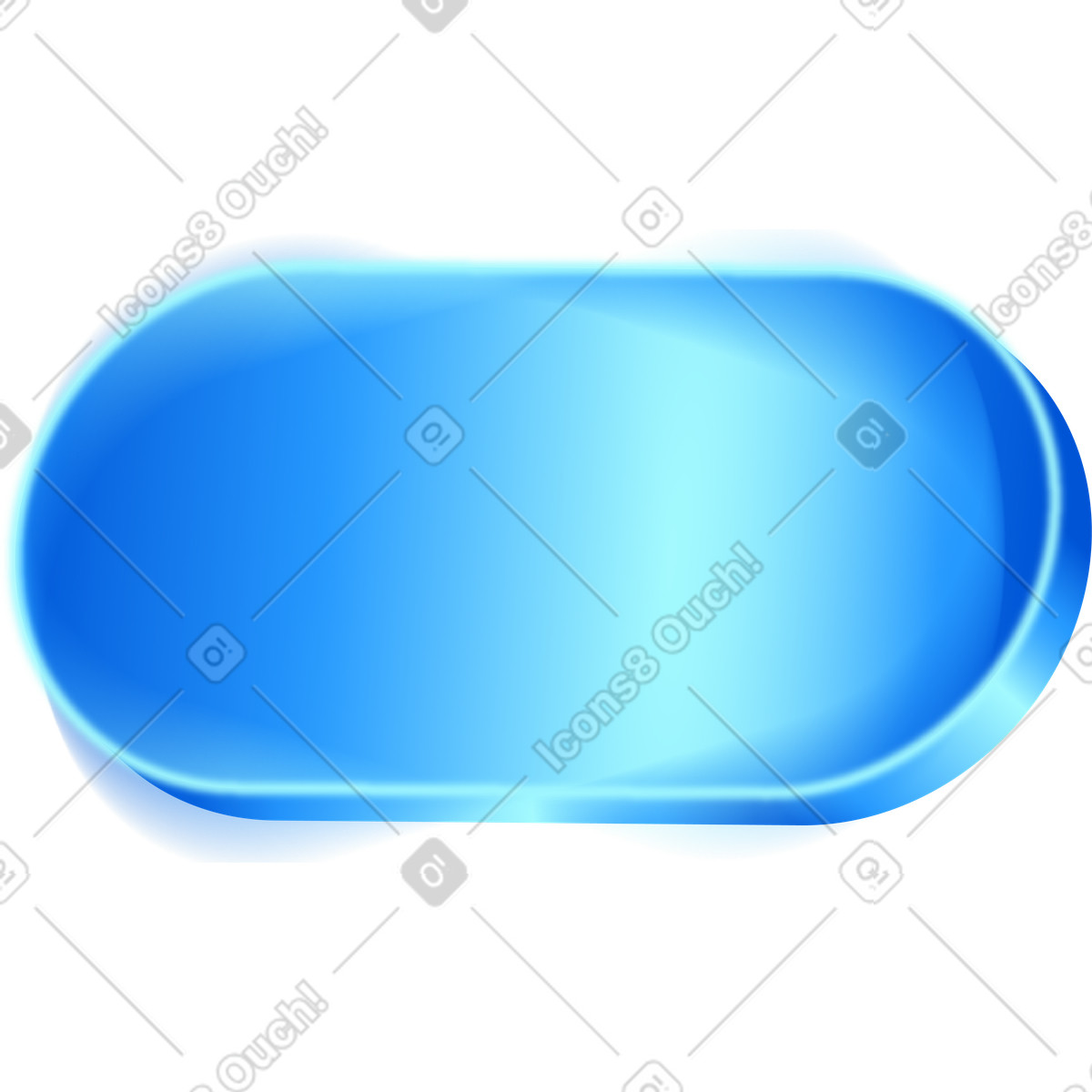 Illustration Plaque bleue dans le style Burst à télécharger aux formats PNG, SVG