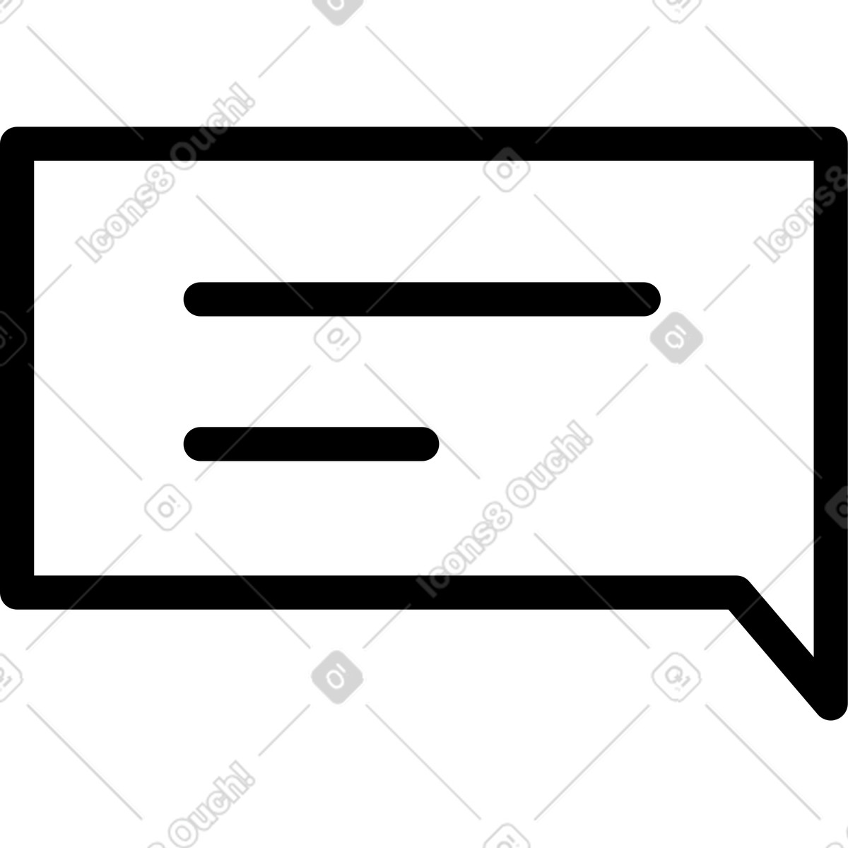 下载 Transistor 风格的 带线条的大气泡 插画，支持 PNG、SVG 格式