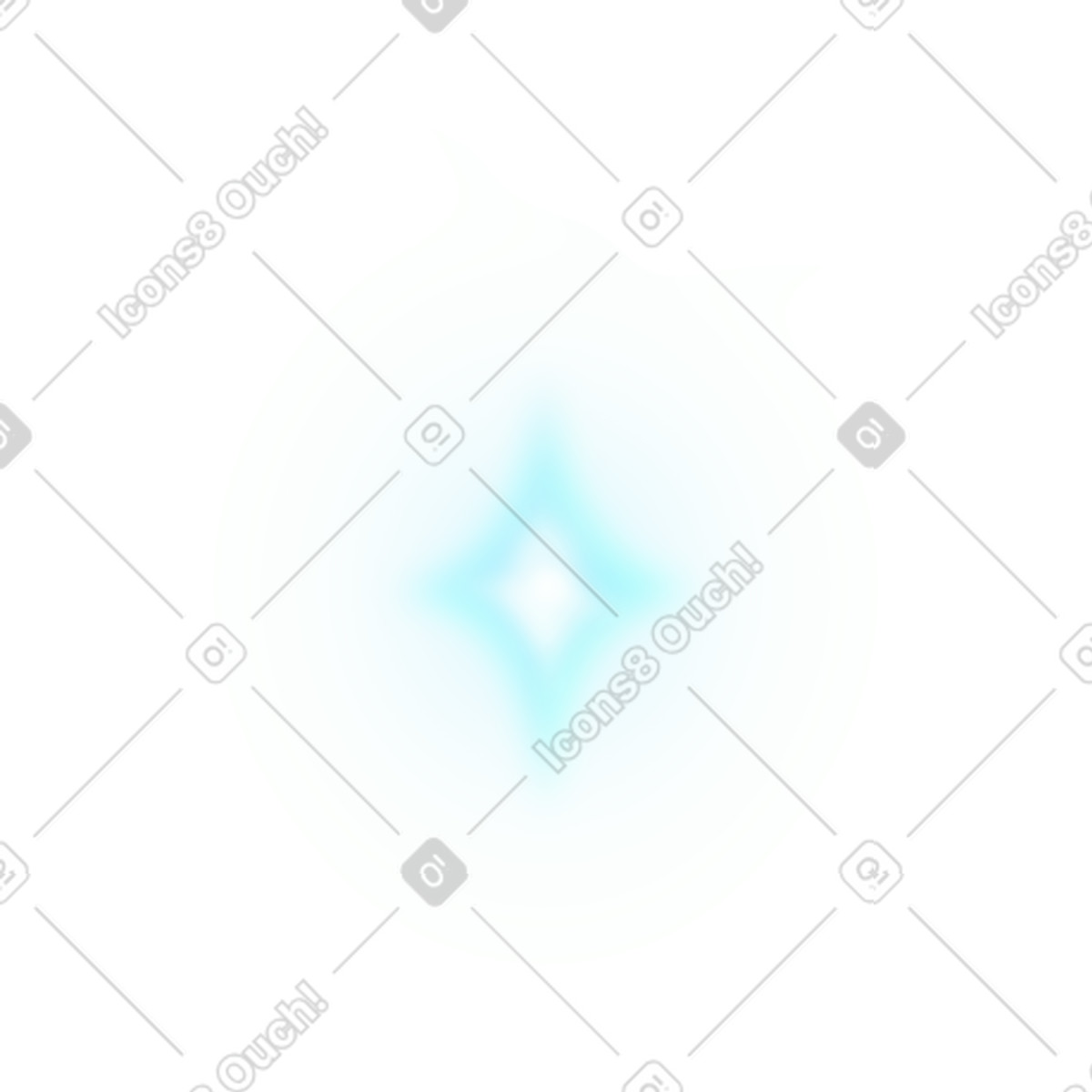 Illustration Single blue star dans le style Props à télécharger aux formats PNG, SVG