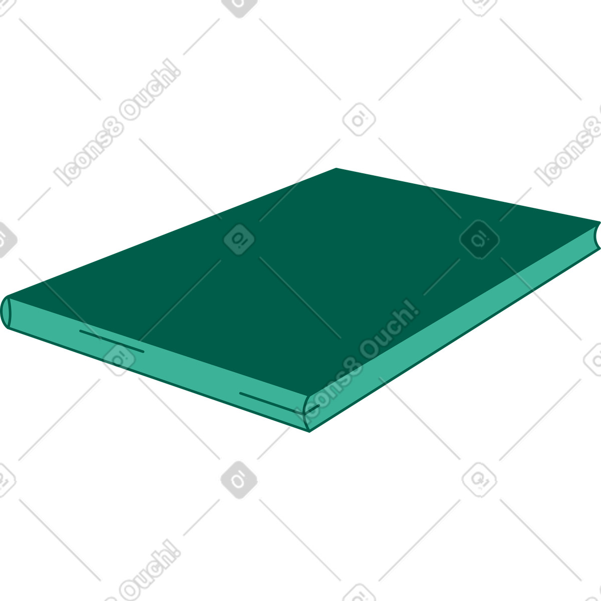 Ilustración Libro en estilo Storyline a descargar en PNG y SVG
