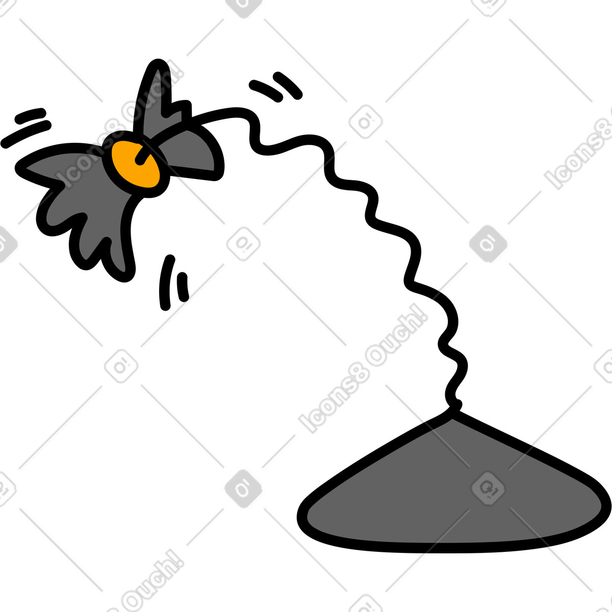 Ilustración Juguete del gato en estilo Purr a descargar en PNG y SVG