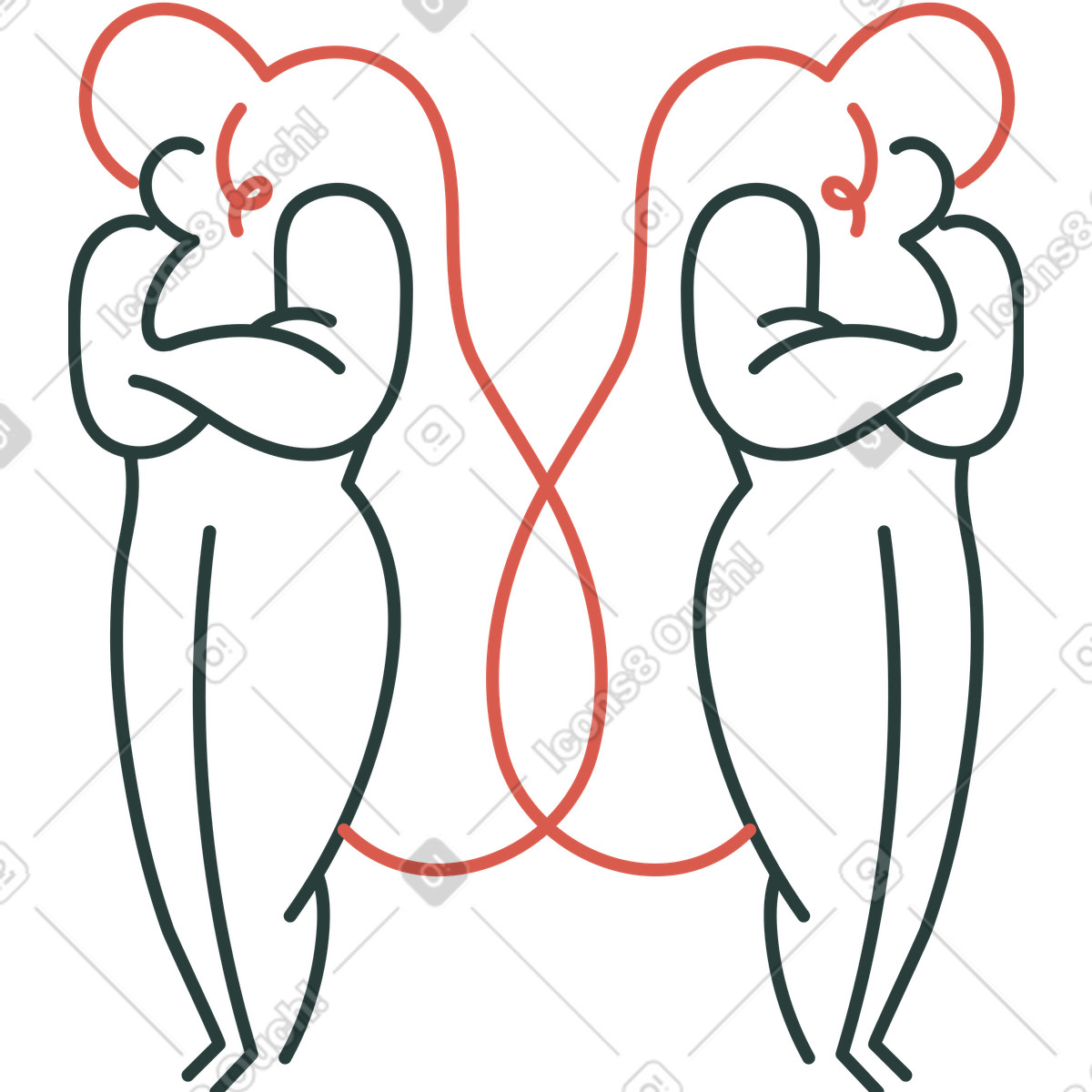 下载 Macaroni 风格的 女孩 插画，支持 PNG、SVG 格式