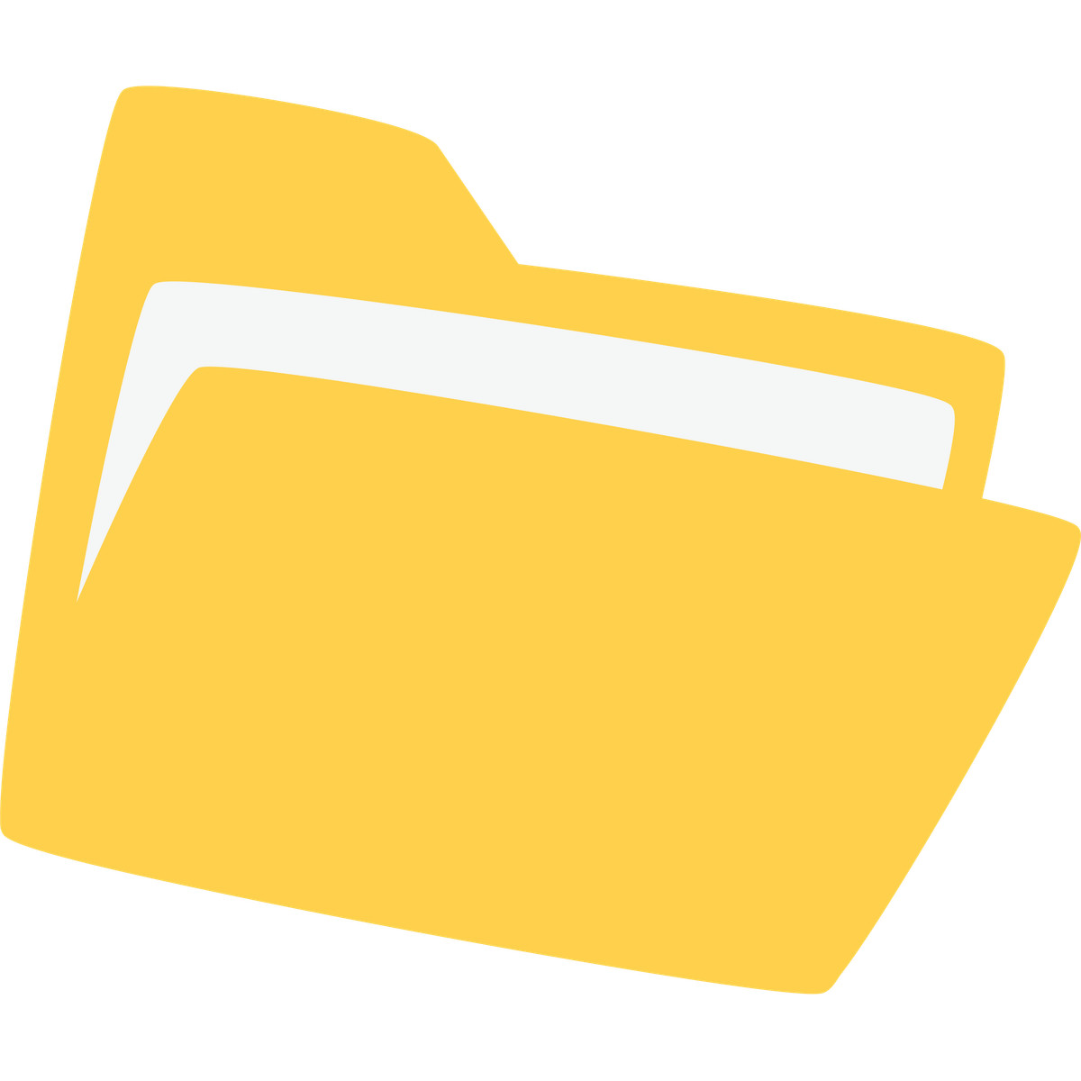 Иллюстрация Folder icon в стиле Bouncy — скачать в форматах PNG, SVG