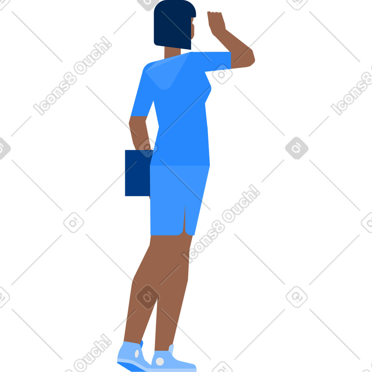 Ilustração animada de Mulher em no estilo Urban para baixar em GIF, Lottie (JSON), AE