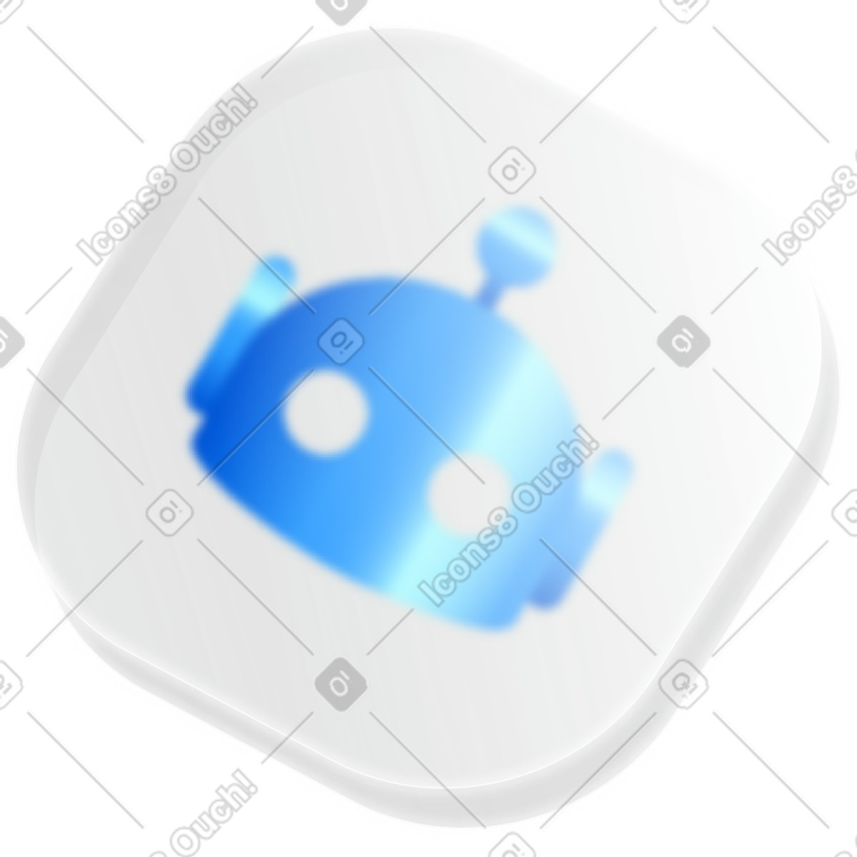Ilustração de Robot sign em no estilo Burst para baixar em PNG, SVG