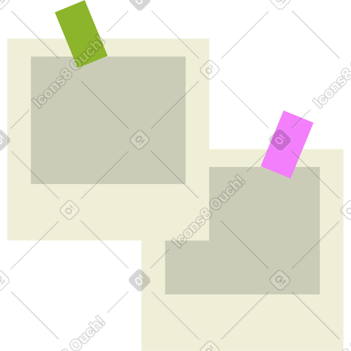Photos illustration in PNG, SVG