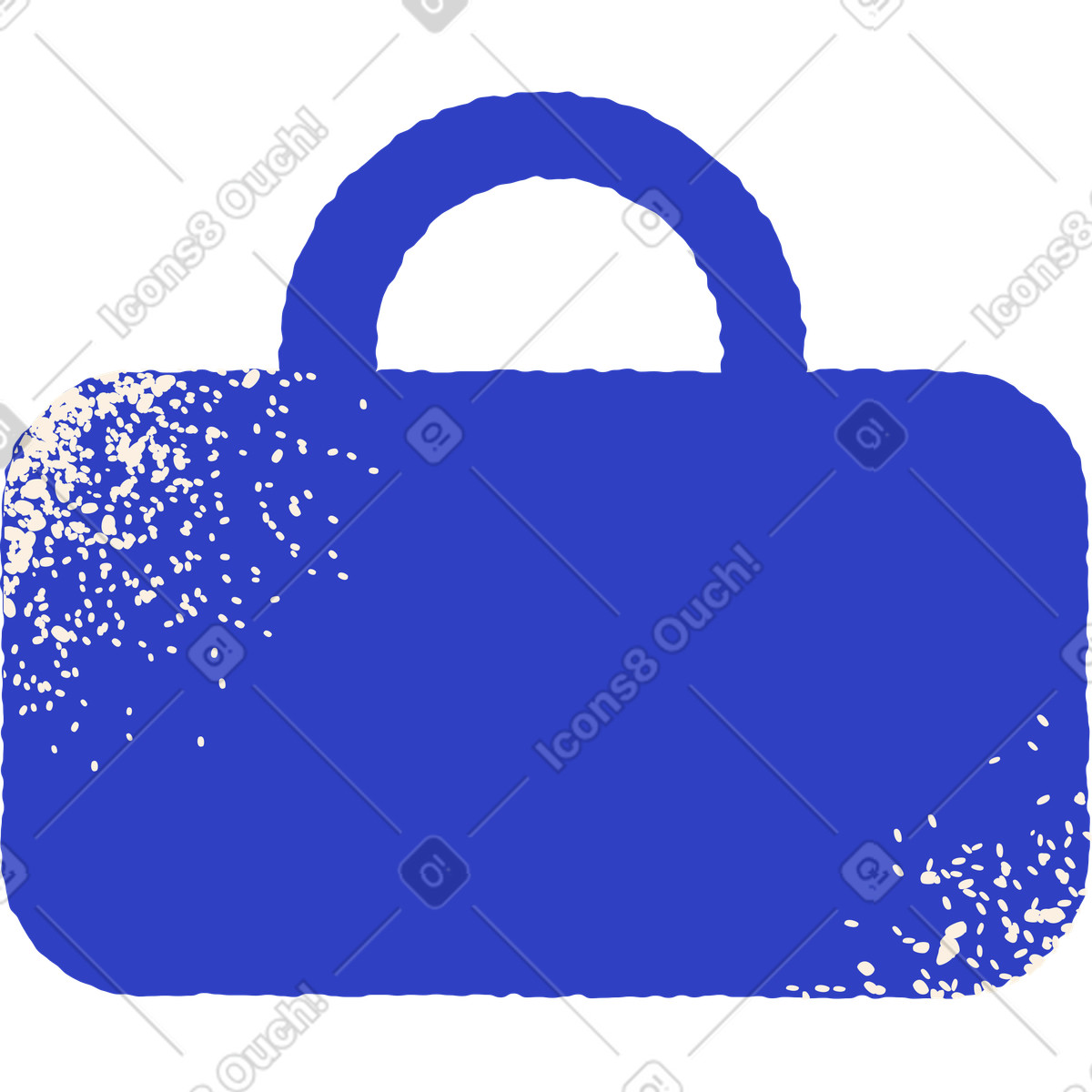 Ilustración Bolso en estilo Pablo a descargar en PNG y SVG