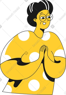 나이든 여자 PNG, SVG