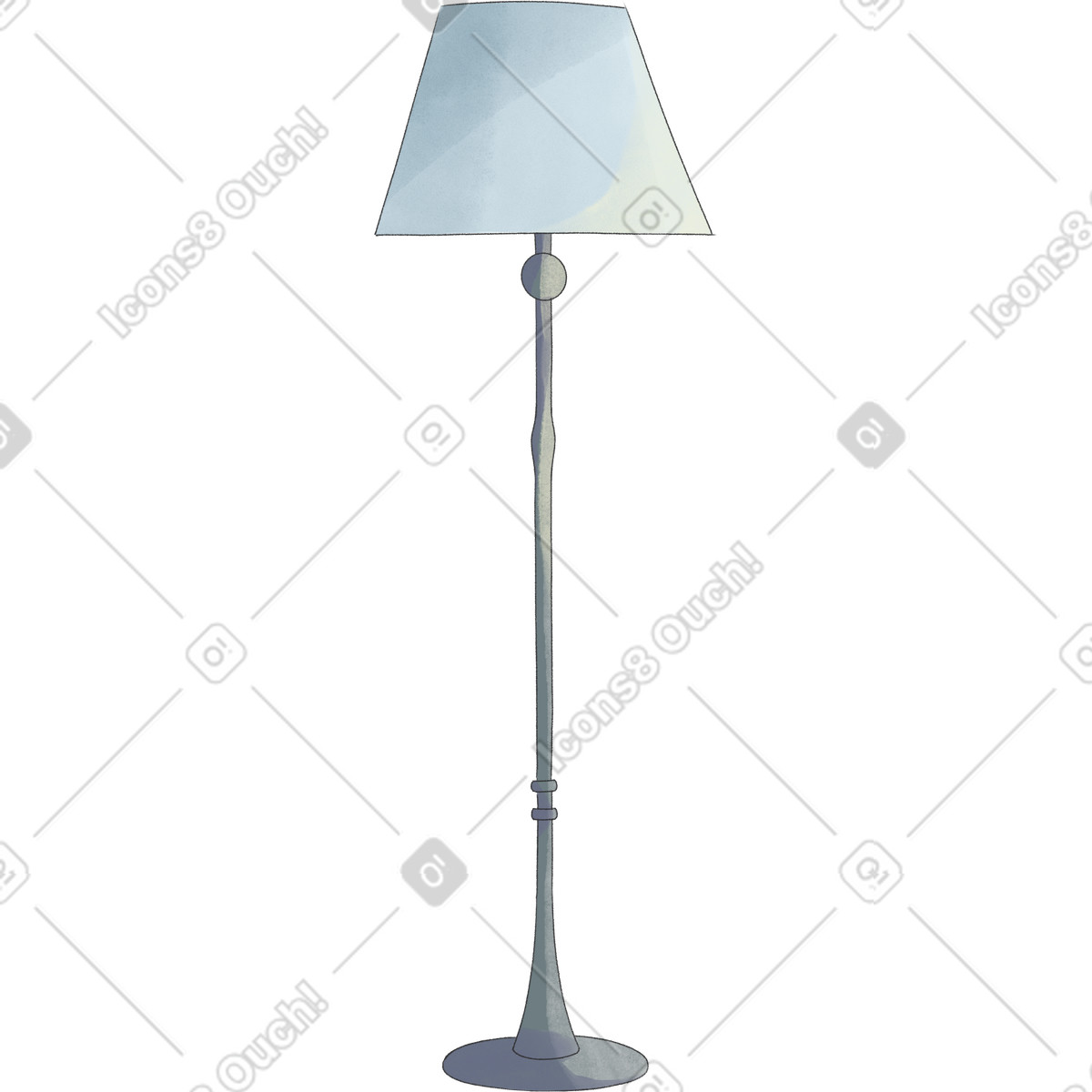 Ilustração de Floor lamp em no estilo Seasons para baixar em PNG, SVG
