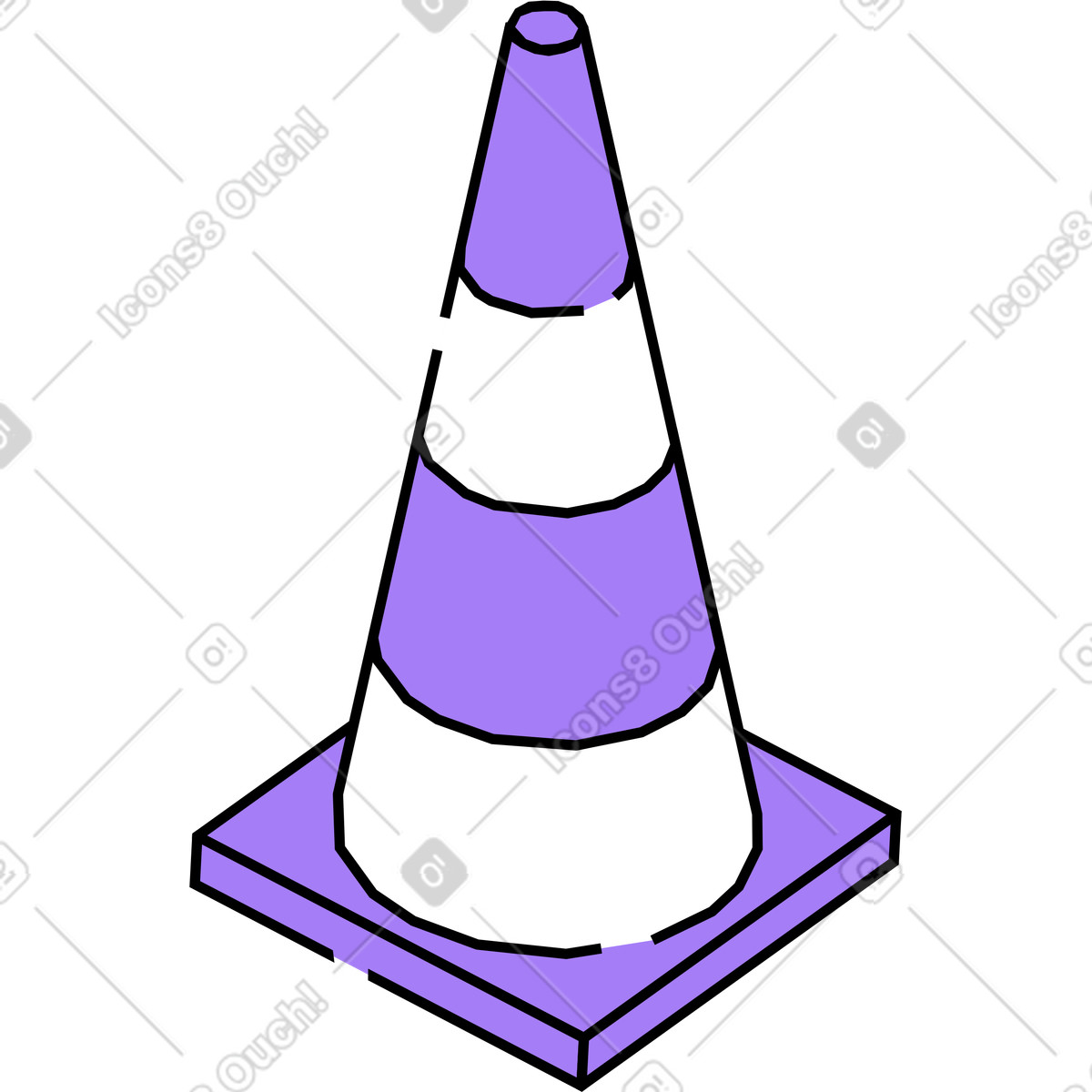 下载 Amethyst 风格的 交通拥挤 插画，支持 PNG、SVG 格式