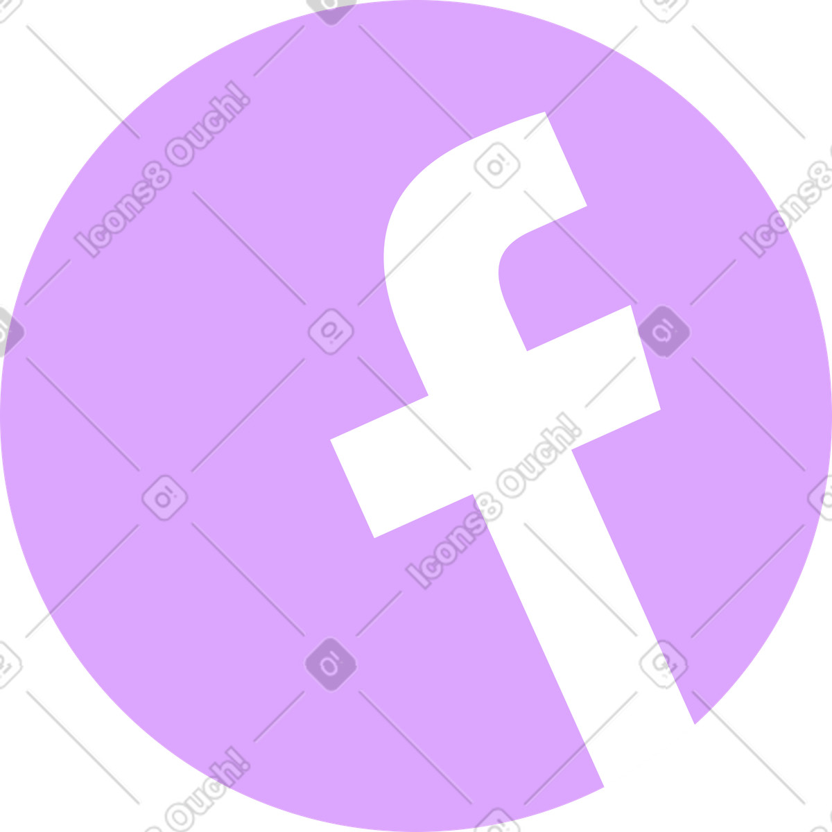 下载 Grapy 风格的 脸书图标 插画，支持 PNG、SVG 格式