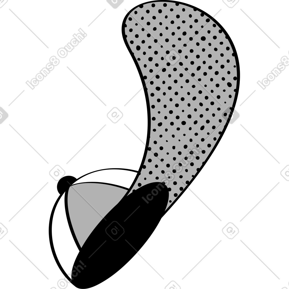 Ilustração de Boné baseball em no estilo Looney para baixar em PNG, SVG