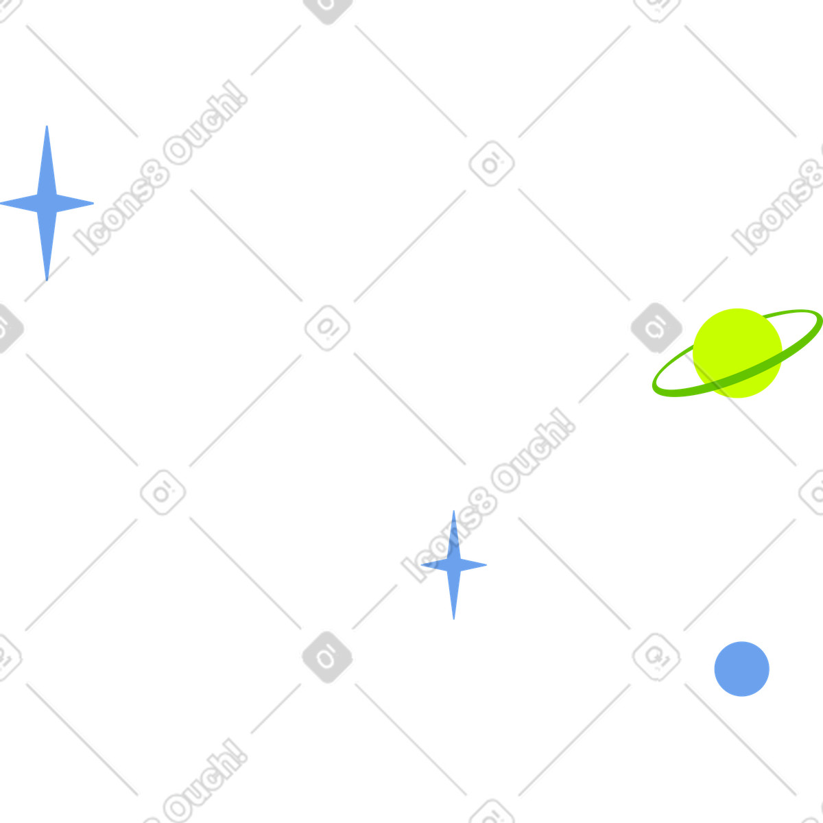 Illustration Background dans le style Space à télécharger aux formats PNG, SVG
