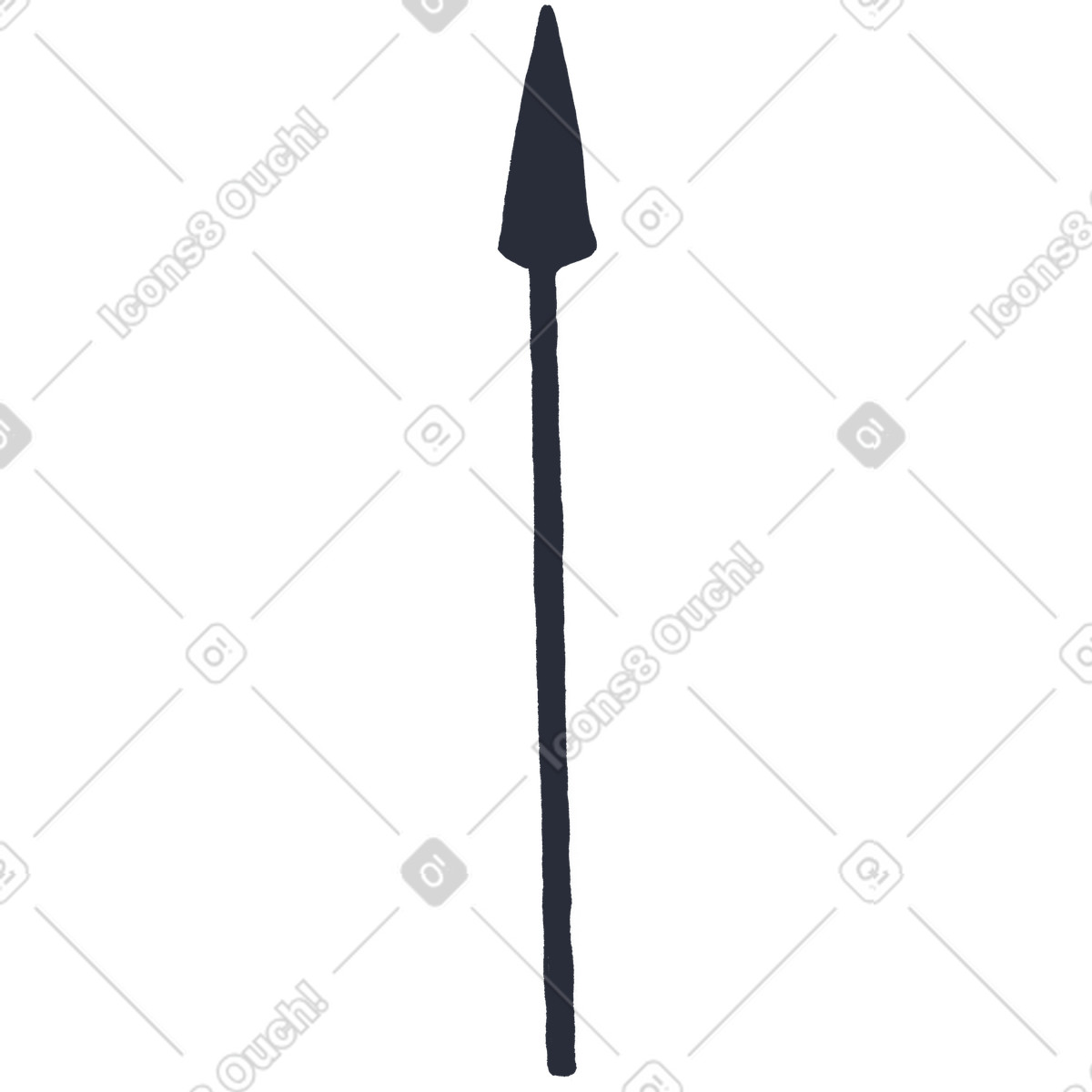 Arrow-Illustration im Inky-Stil als Download in PNG, SVG