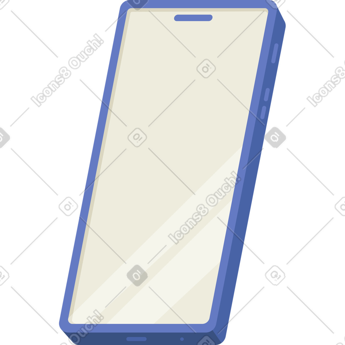 Illustration Téléphone portable dans le style Social à télécharger aux formats PNG, SVG
