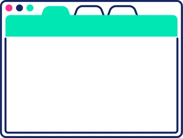 Browser window PNG, SVG
