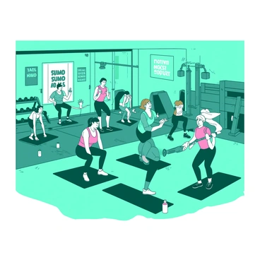 Sumo squat