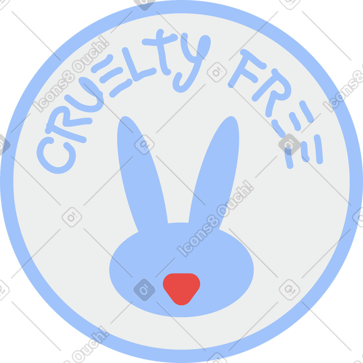 下载 Clip 风格的 残酷的免费标志 插画，支持 PNG、SVG 格式