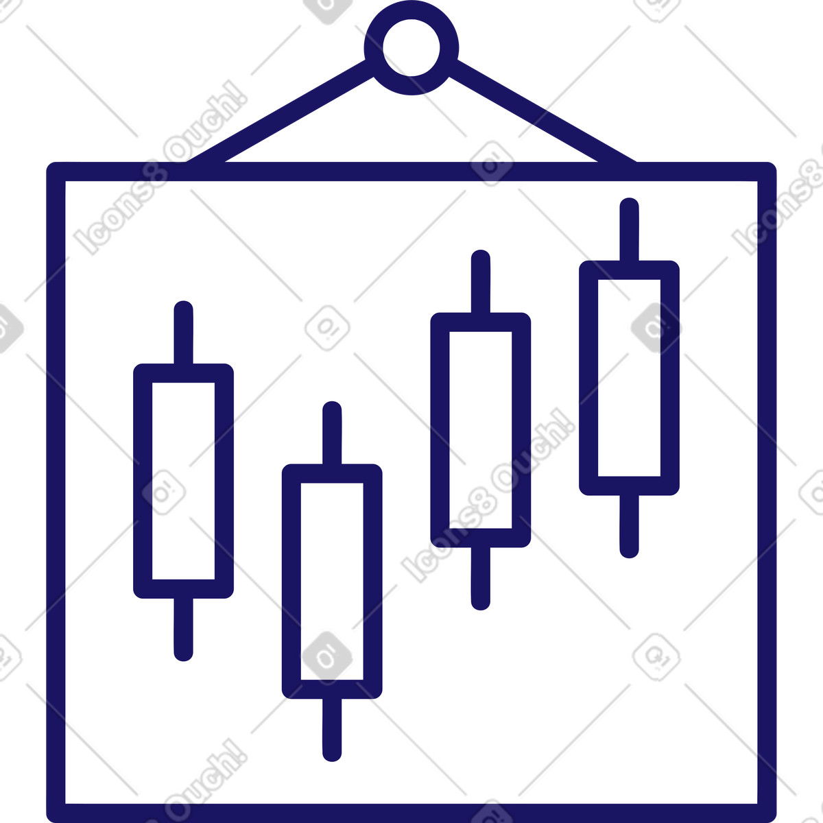 Kleines poster mit statistiken-Illustration im Matey-Stil als Download in PNG, SVG