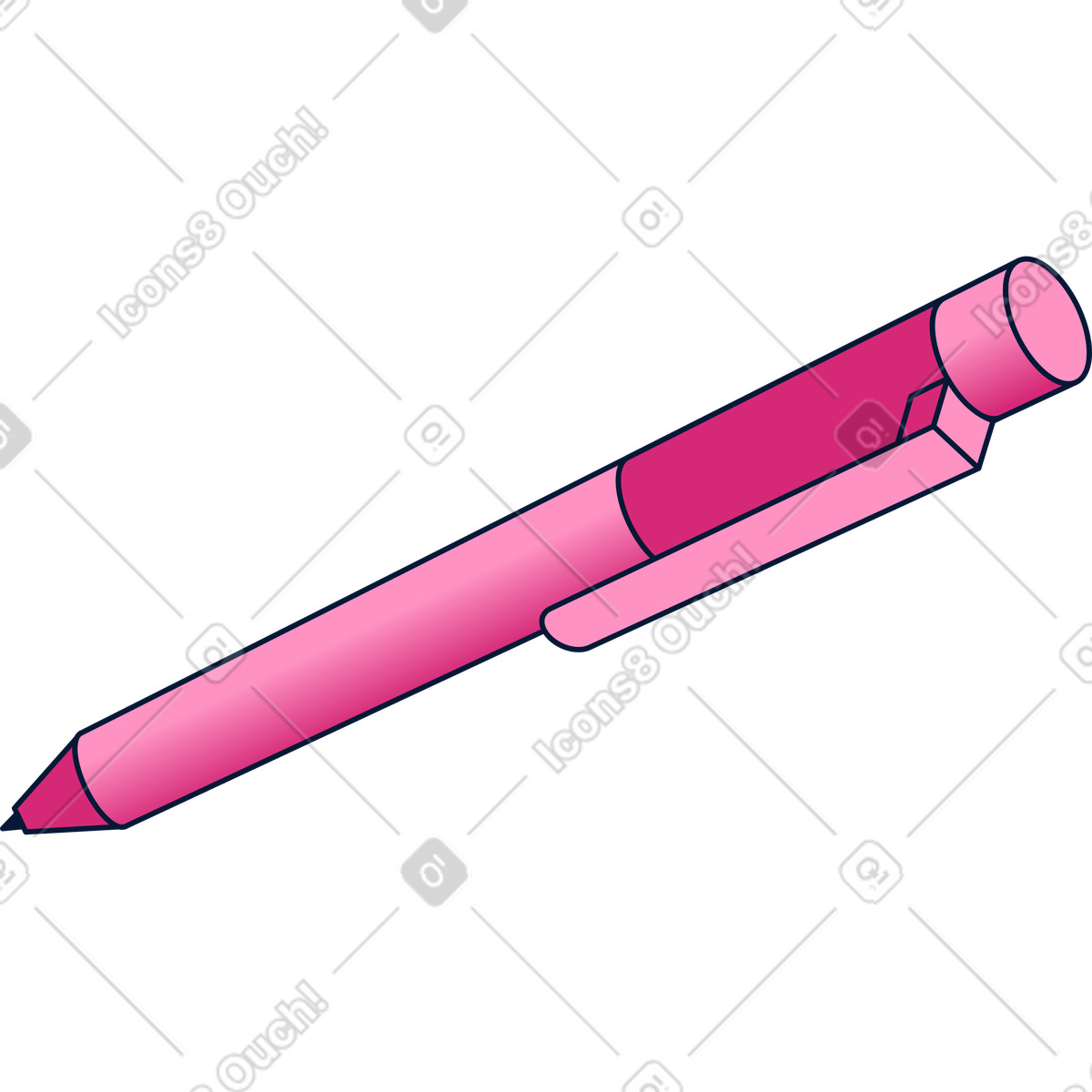 Neat 스타일의 펜 일러스트레이션 PNG, SVG 다운로드
