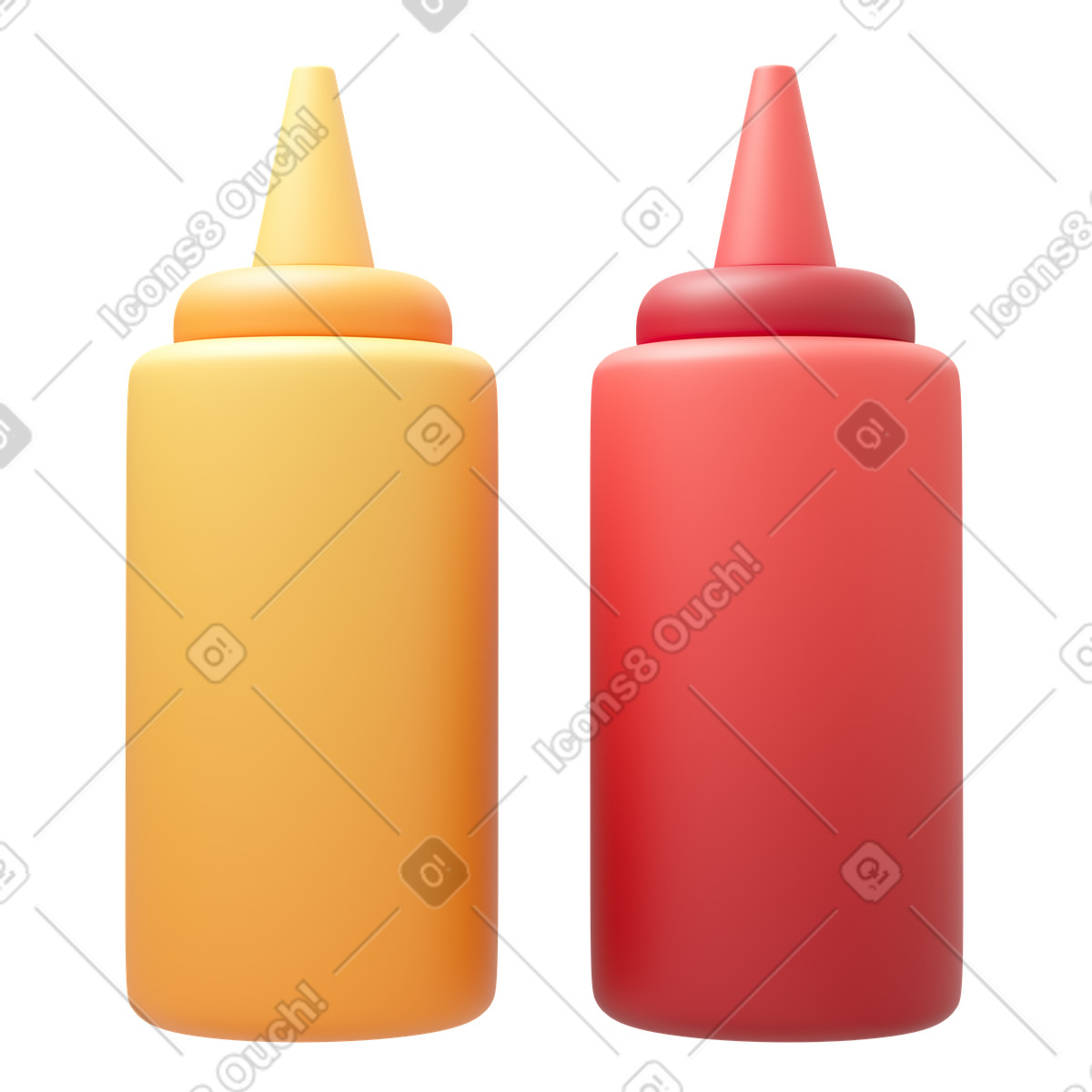 Dressing illustrazione in stile 3D Fluency scarica in PNG, SVG