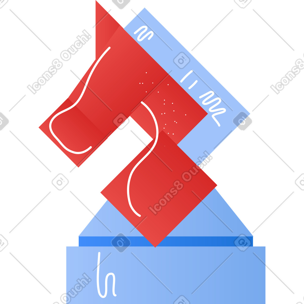 下载 Clip 风格的 棋子 插画，支持 PNG、SVG 格式