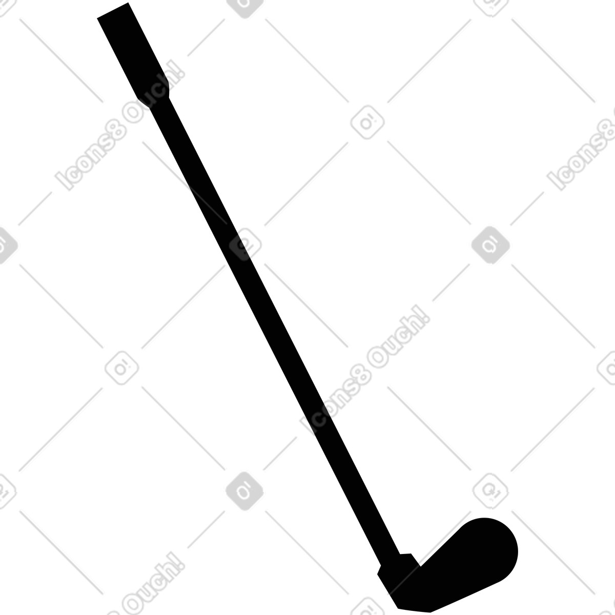 Ilustração de Clube golf em no estilo Burgundy para baixar em PNG, SVG