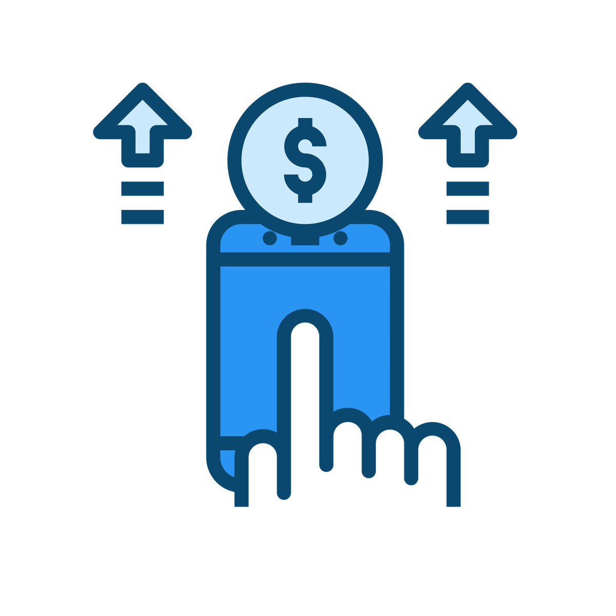 Payment processed illustration in PNG, SVG