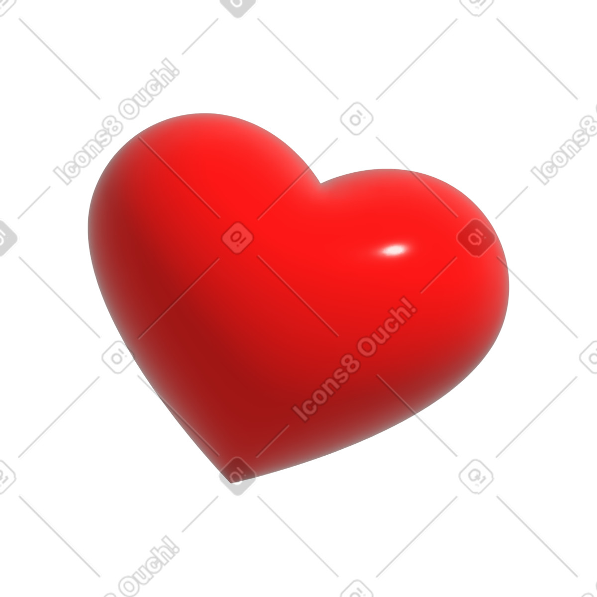 Ilustración Heart en estilo Pop a descargar en PNG y SVG